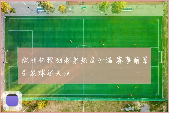 欧洲杯预测彩票热度升温 赛事前景引发球迷关注