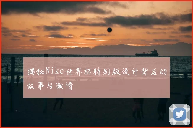 揭秘Nike世界杯特别版设计背后的故事与激情